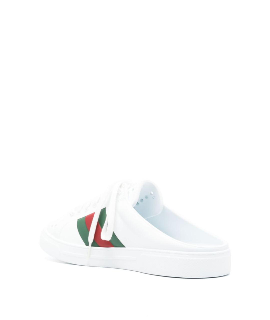 GUCCI Белые шлепанцы, фото 3
