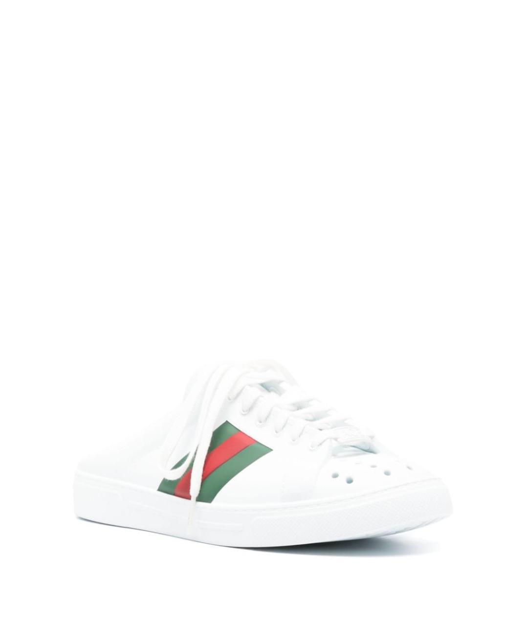 GUCCI Белые шлепанцы, фото 2