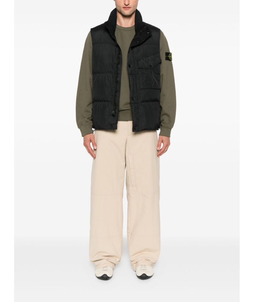 STONE ISLAND Зеленый джемпер / свитер, фото 5