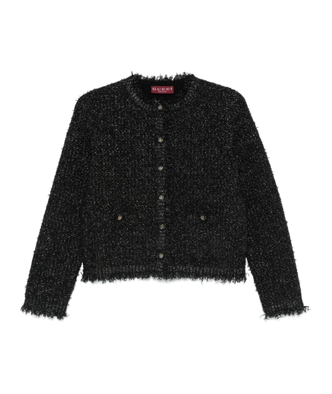 GUCCI Черный кардиган, фото 1