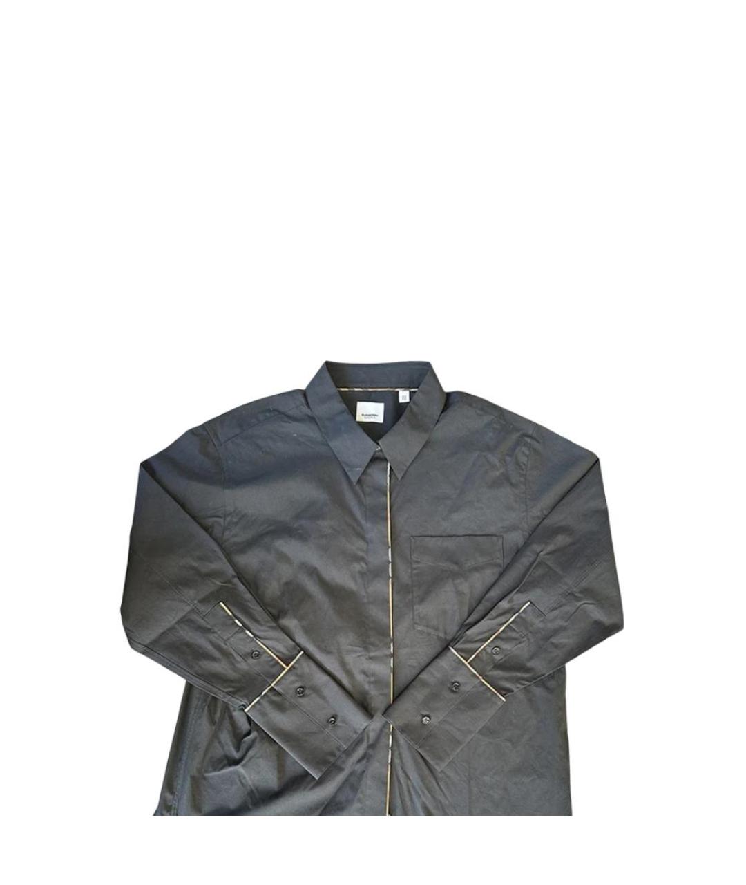 BURBERRY Черная рубашка, фото 3