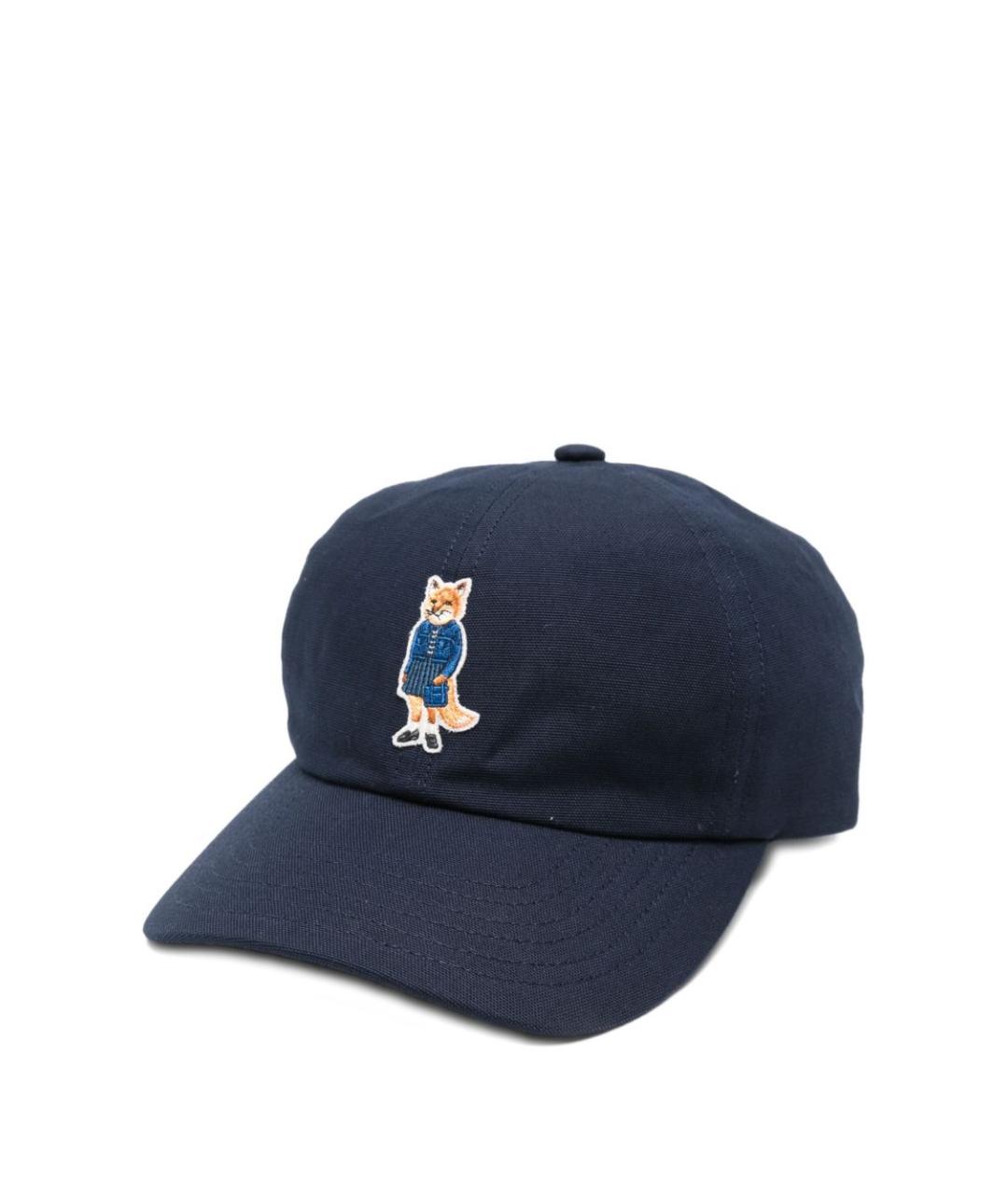 MAISON KITSUNE Темно-синяя кепка/бейсболка, фото 1