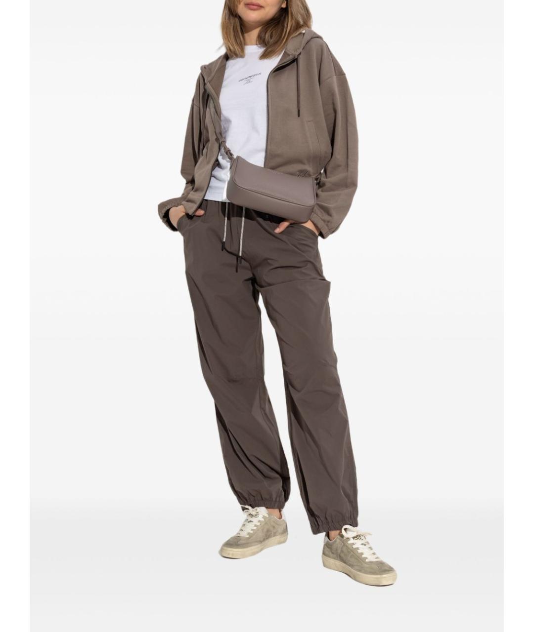 EMPORIO ARMANI Белая хлопковая футболка, фото 4