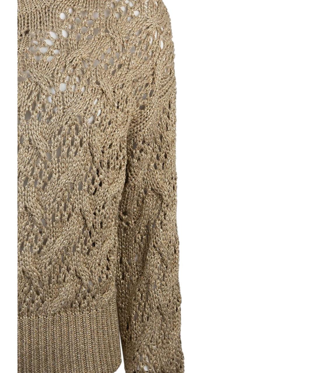 MAX MARA Бежевый джемпер / свитер, фото 3