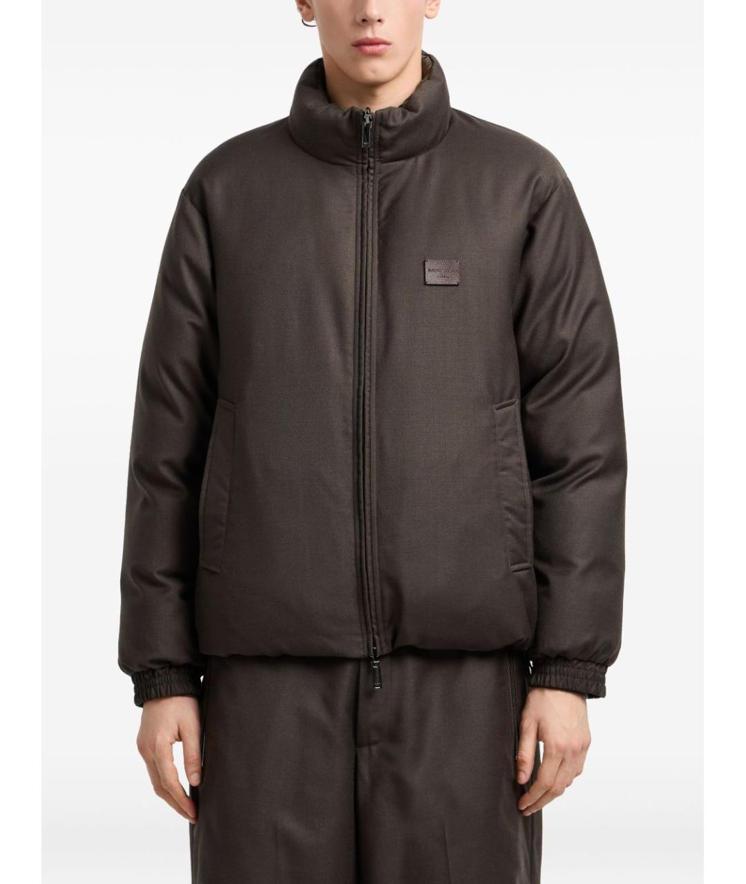 EMPORIO ARMANI Мульти вискозный пуховик, фото 1