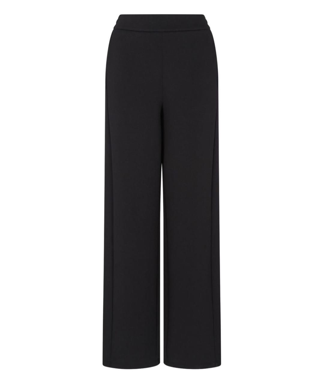EMPORIO ARMANI Черные прямые брюки, фото 1