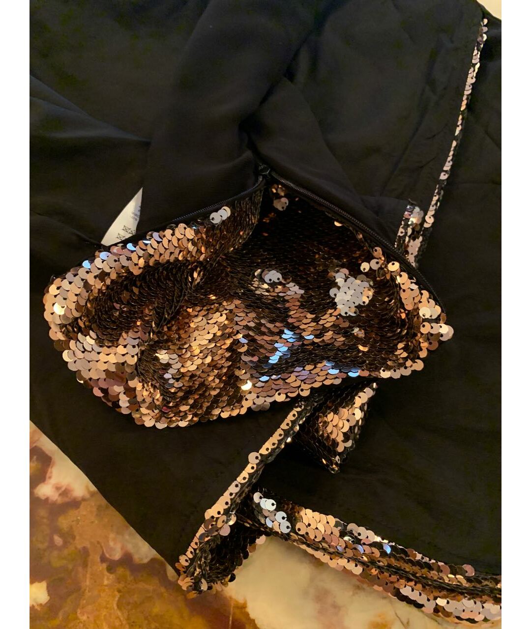 AMEN Серебряное полиамидовое коктейльное платье, фото 7