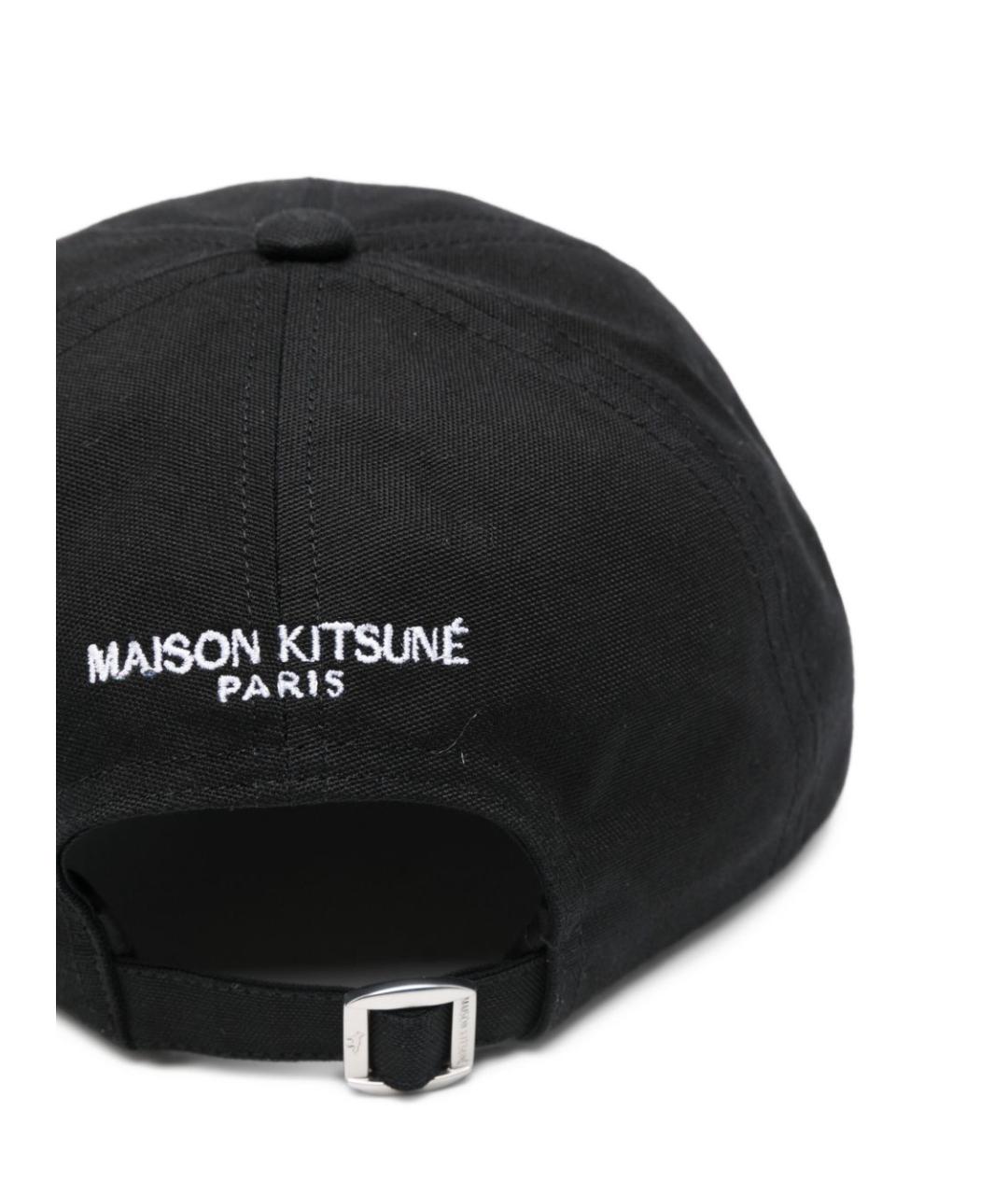 MAISON KITSUNE Черная кепка, фото 2