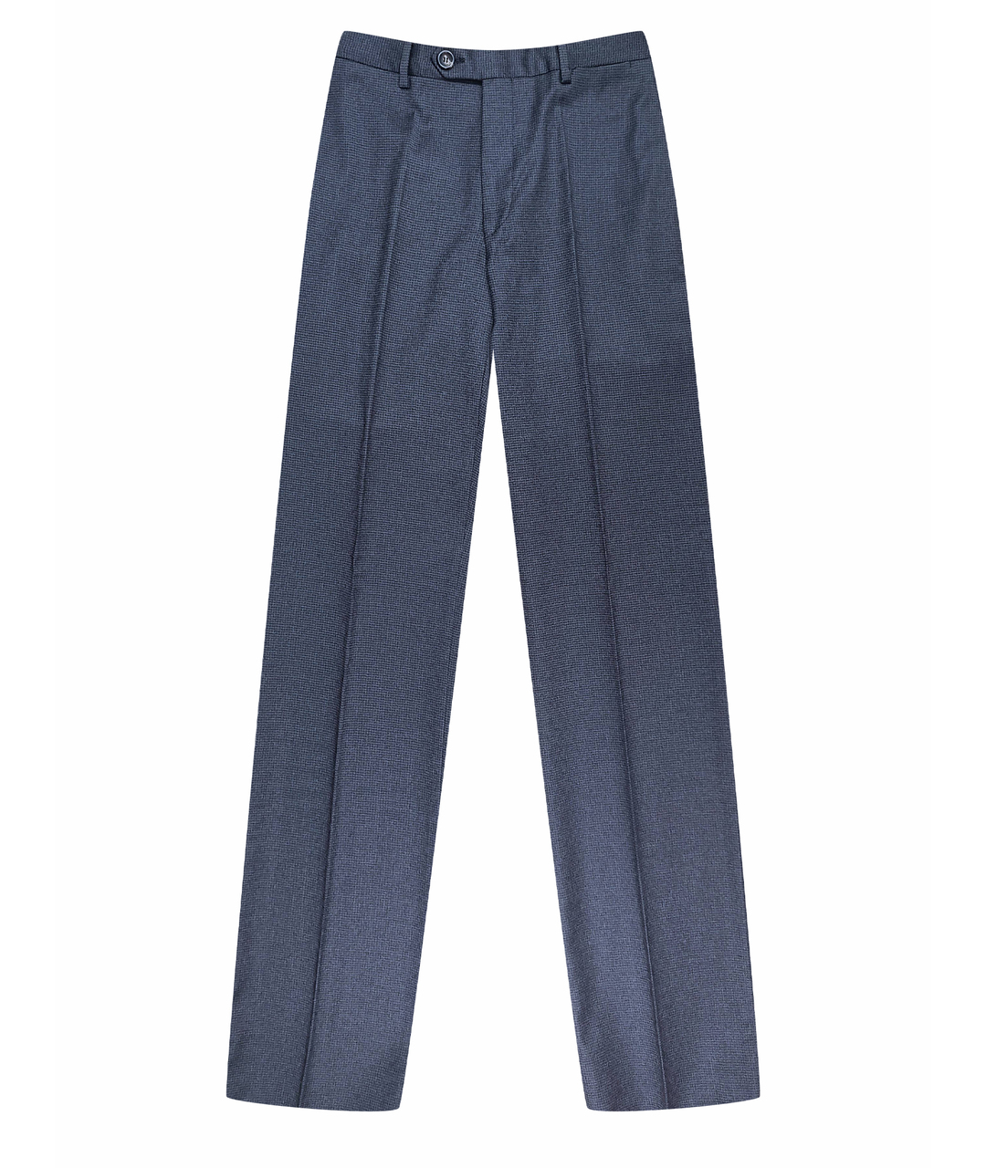 PAL ZILERI Темно-синие шерстяные классические брюки, фото 1
