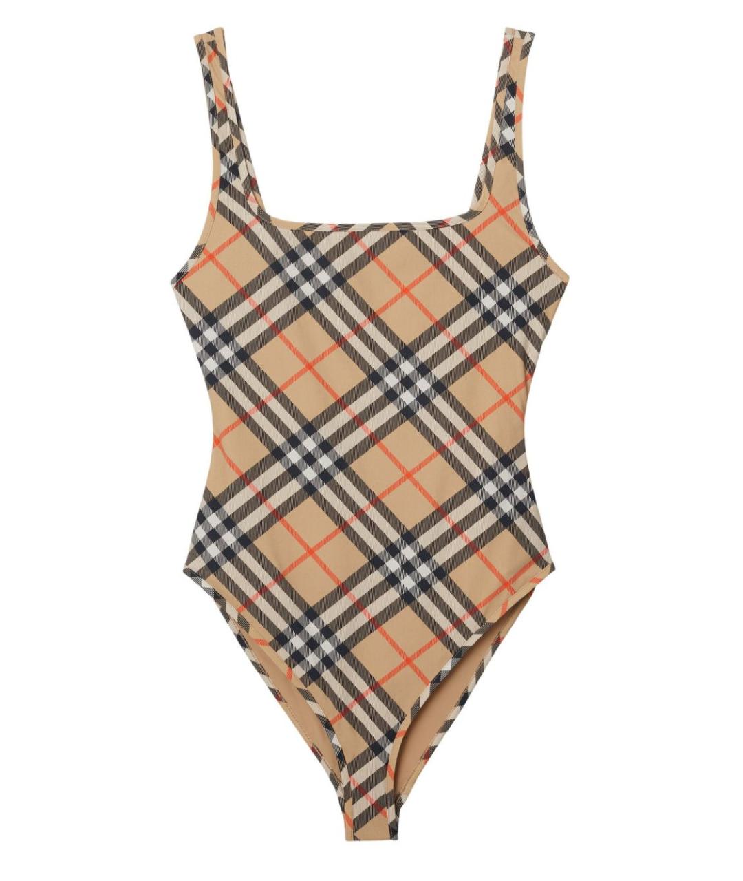 BURBERRY Бежевый купальник, фото 1