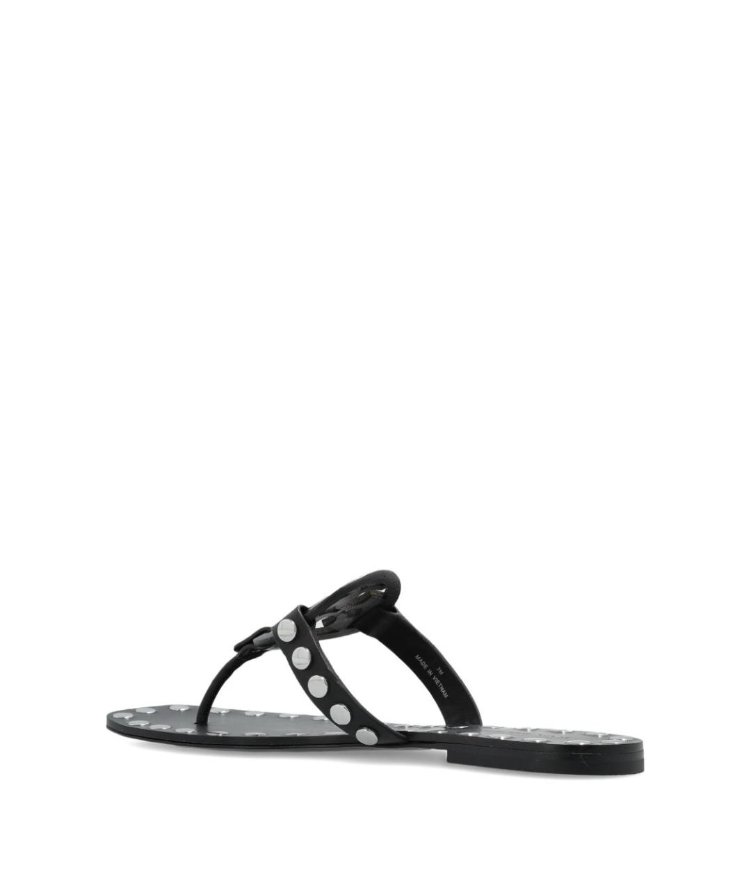 TORY BURCH Черные босоножки, фото 4