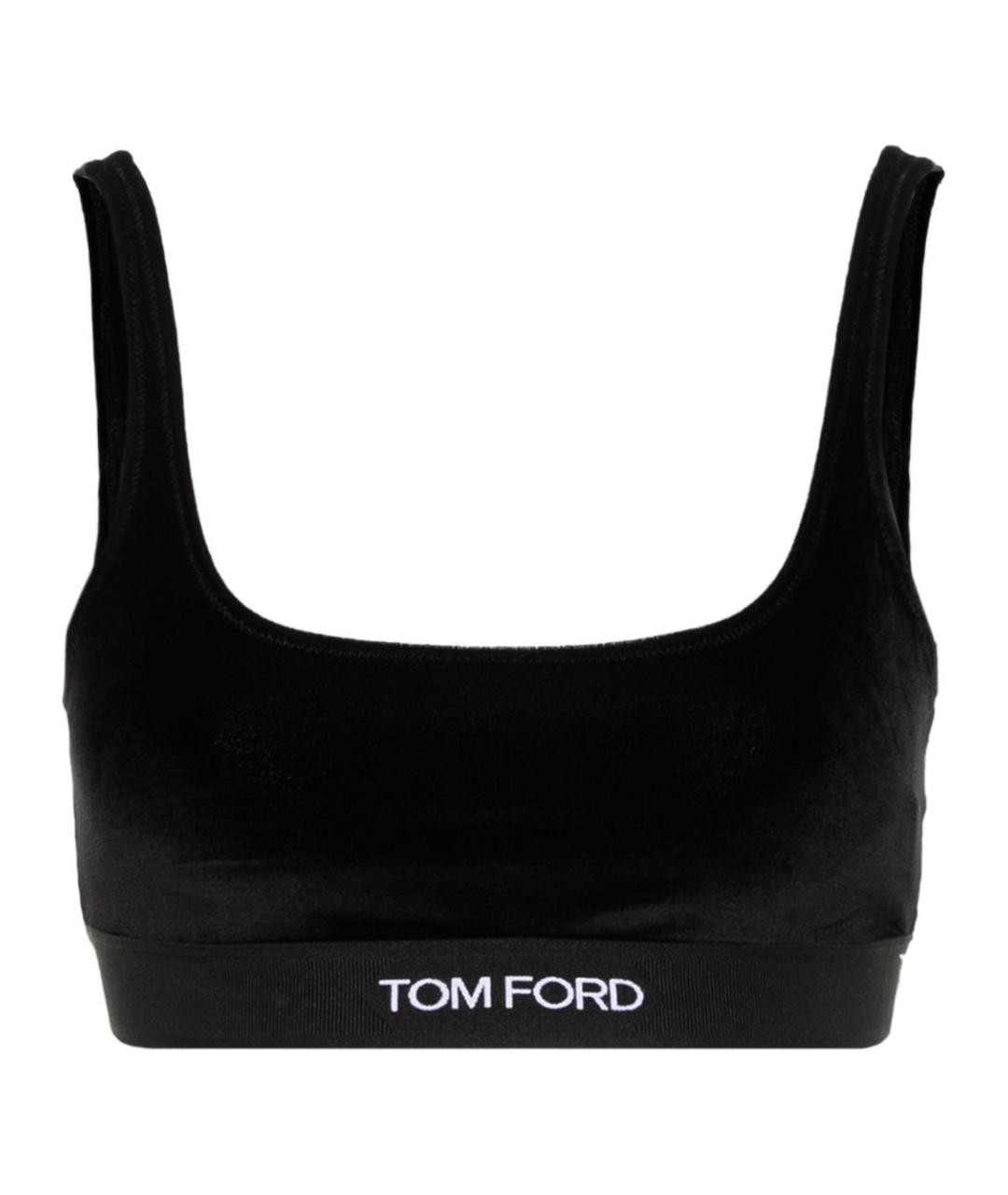 TOM FORD Черная майка, фото 1