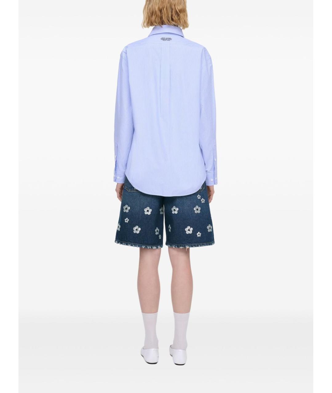 MARC JACOBS Голубая хлопковая рубашка, фото 6