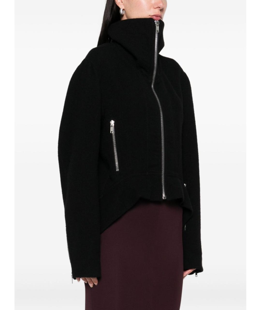 RICK OWENS Черная куртка, фото 5