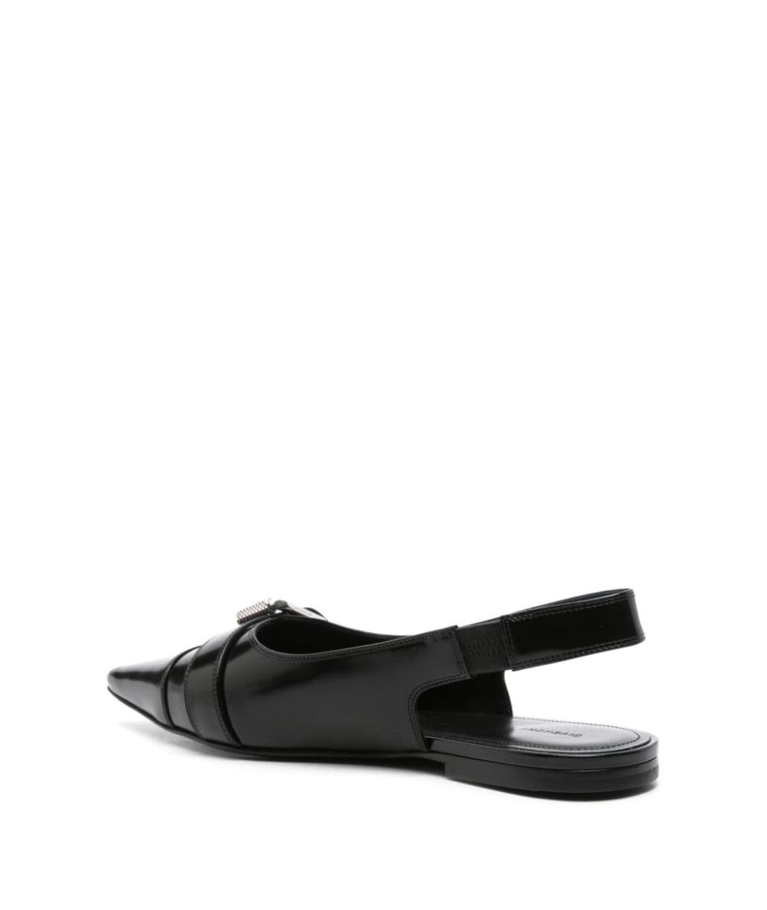 GIVENCHY Черные кожаные балетки, фото 3