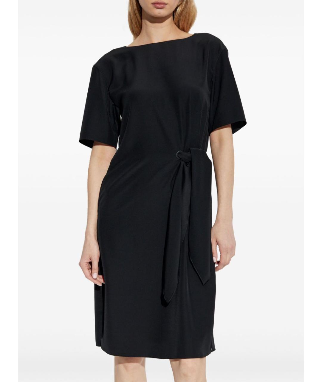 EMPORIO ARMANI Черное платье, фото 2