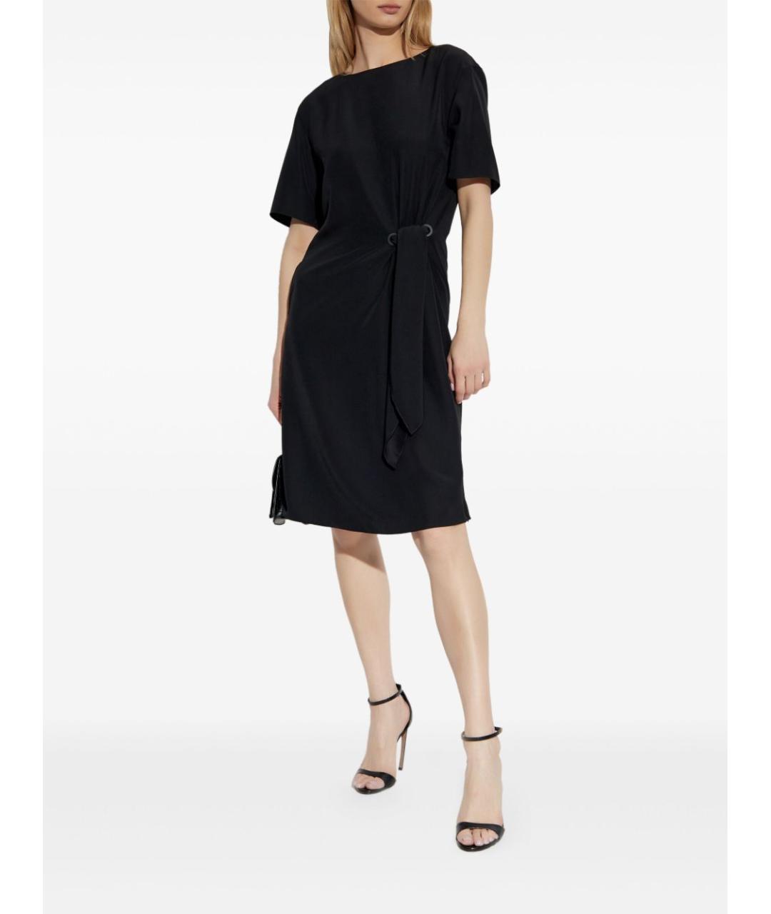 EMPORIO ARMANI Черное платье, фото 5