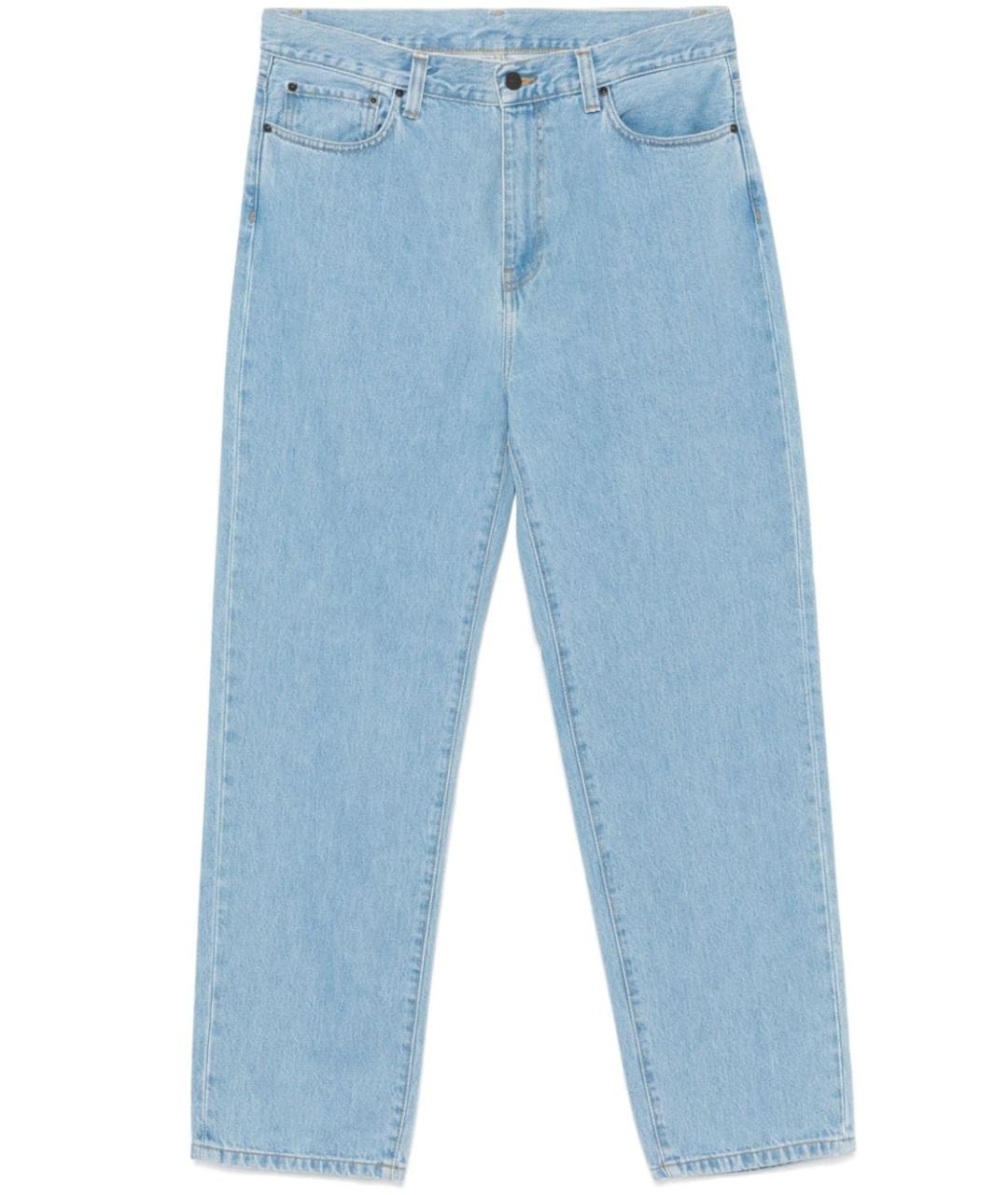 CARHARTT WIP Голубые прямые джинсы, фото 1