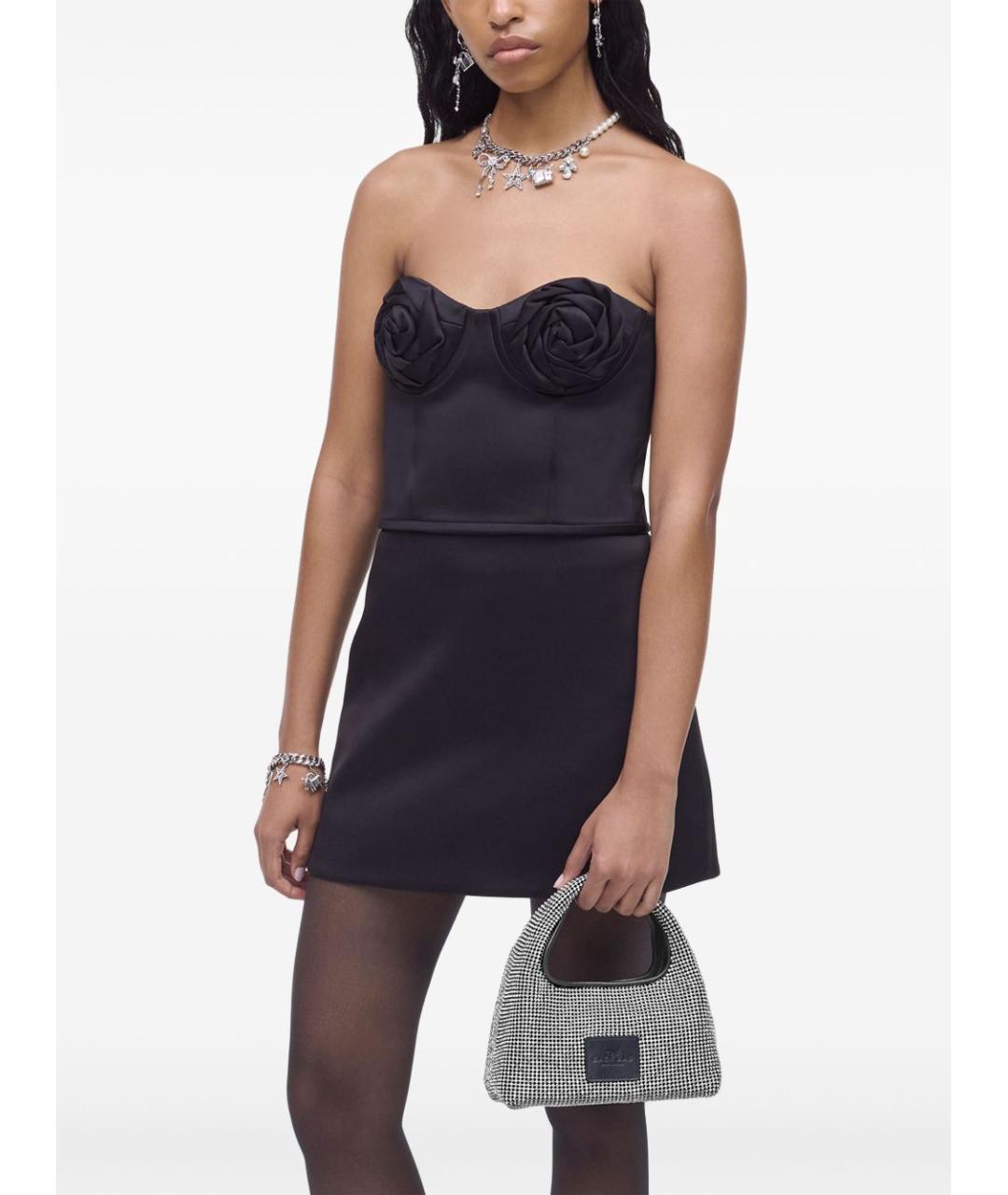 MARC JACOBS Серебряная сумка с короткими ручками, фото 3