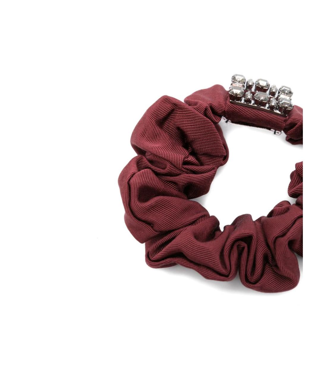 ROGER VIVIER Бордовая резинка, фото 2