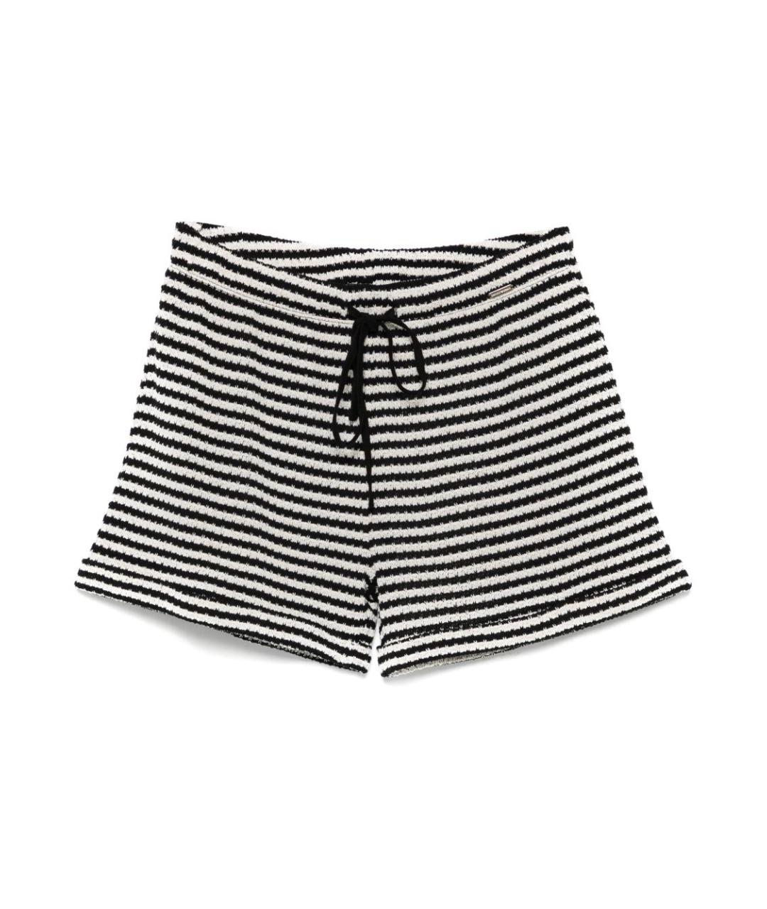 EMPORIO ARMANI Черные хлопковые шорты, фото 1