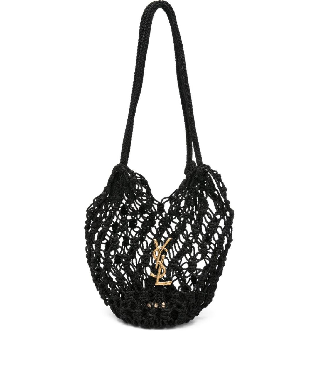 SAINT LAURENT Черная сумка тоут, фото 1