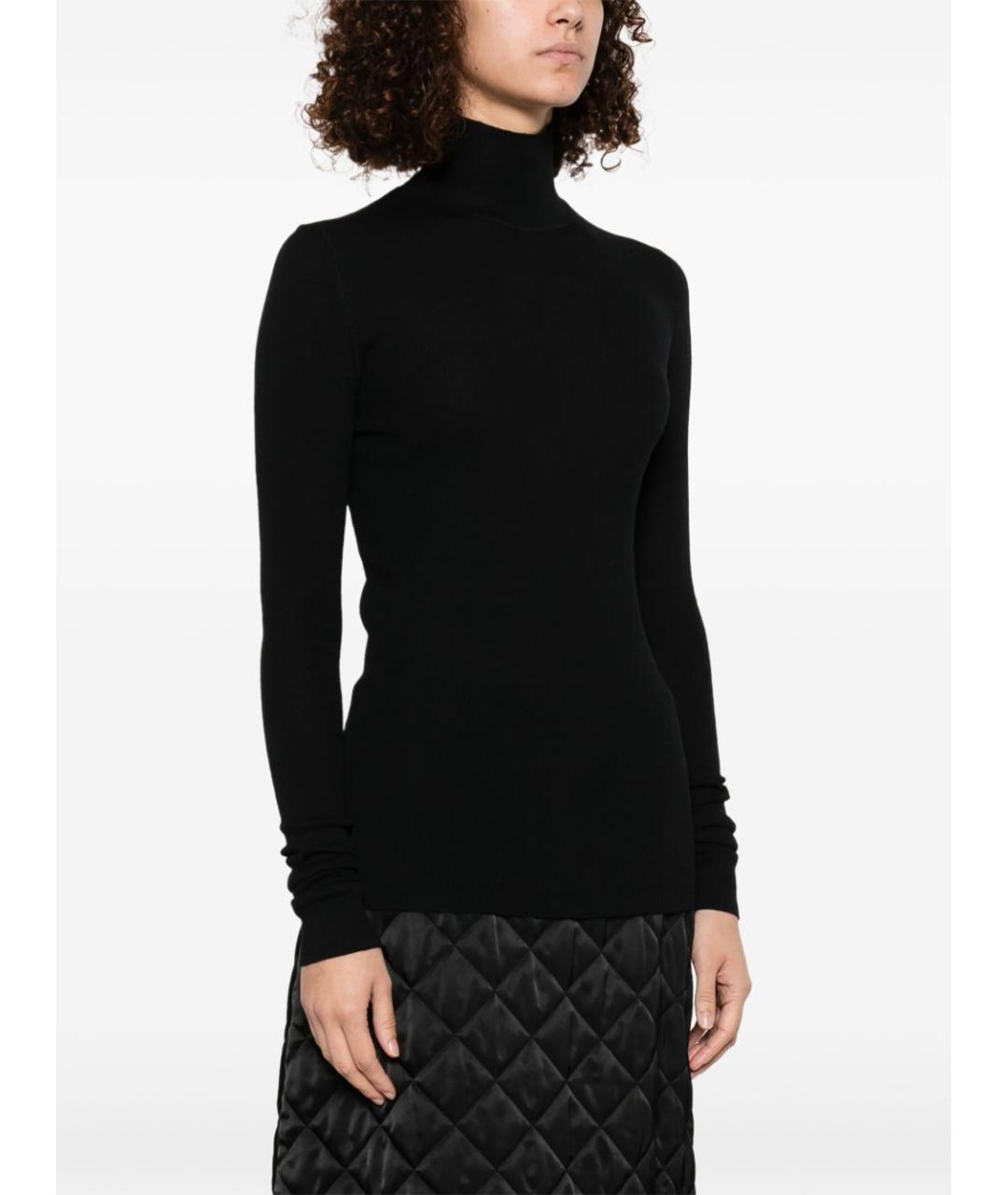 BOTTEGA VENETA Черная шерстяная водолазка, фото 5