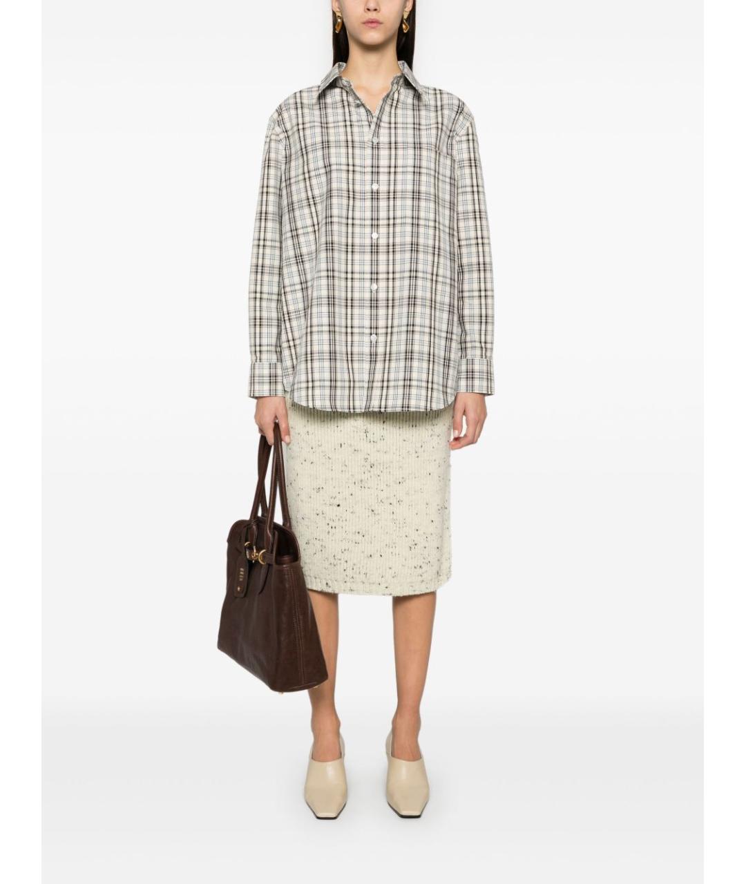 BOTTEGA VENETA Мульти хлопковая рубашка, фото 2