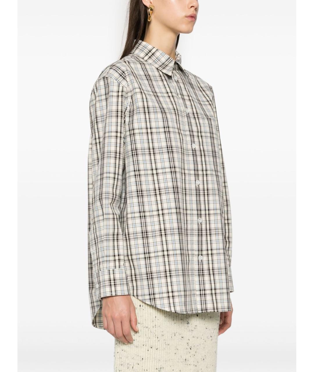 BOTTEGA VENETA Мульти хлопковая рубашка, фото 5