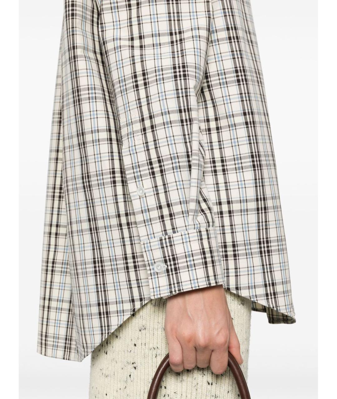 BOTTEGA VENETA Мульти хлопковая рубашка, фото 3