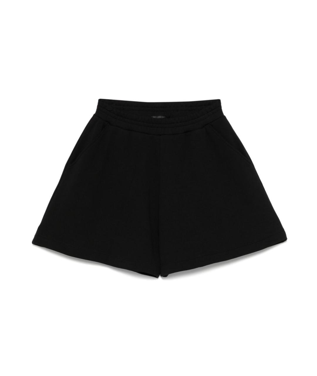 EMPORIO ARMANI Черные хлопковые шорты, фото 1