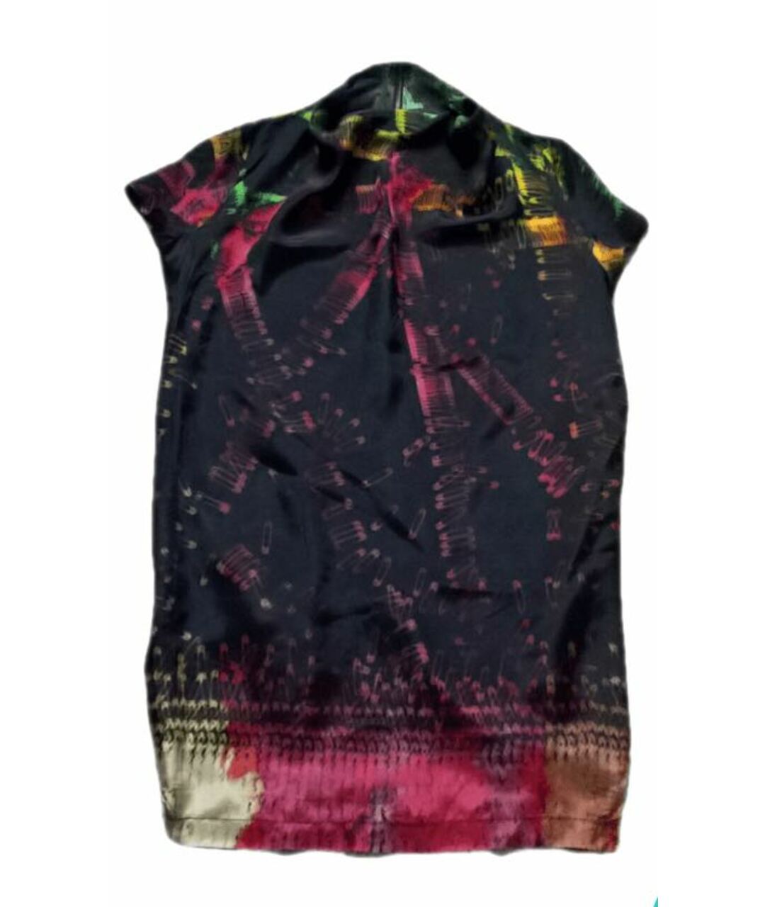 ALEXANDER MCQUEEN Мульти вискозное платье, фото 4
