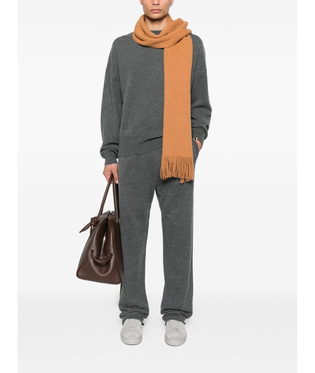 EXTREME CASHMERE Серый джемпер / свитер, фото 4