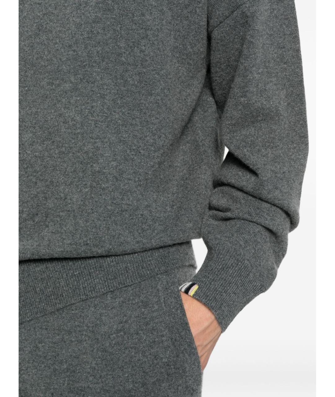 EXTREME CASHMERE Серый джемпер / свитер, фото 3