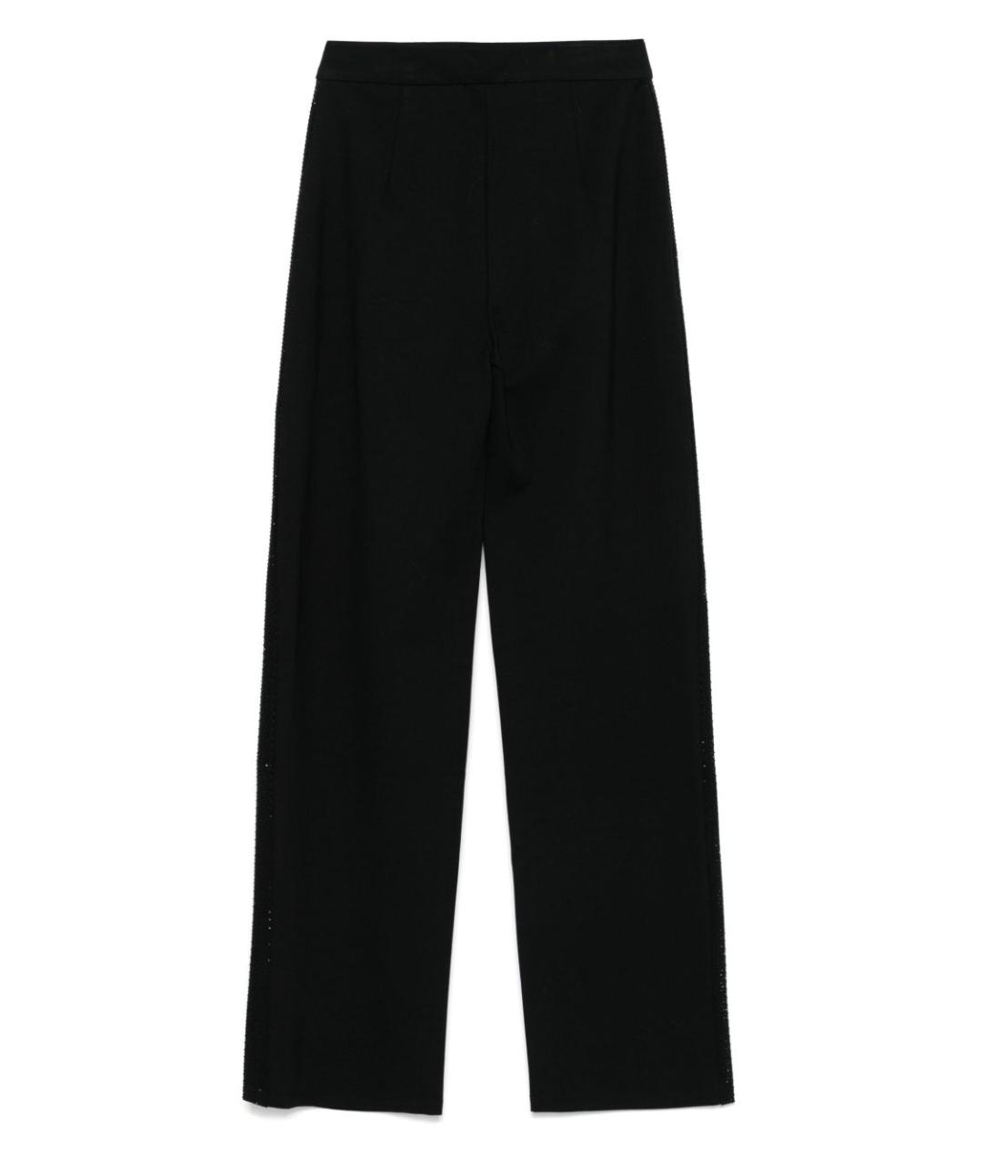 EMPORIO ARMANI Черные прямые брюки, фото 2