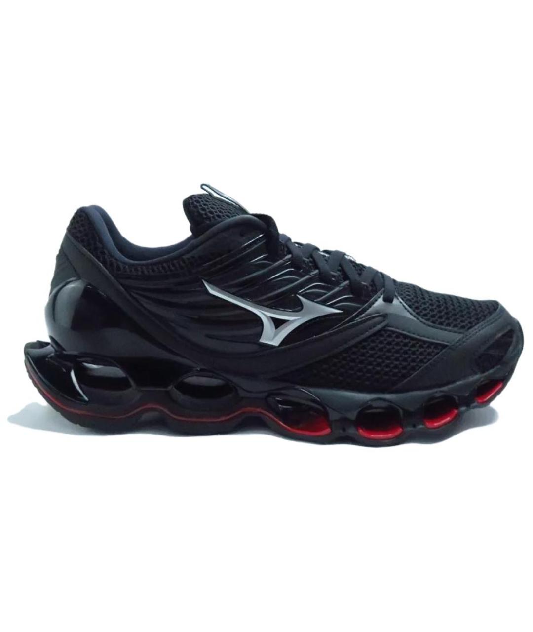 MIZUNO Черные низкие кроссовки / кеды, фото 1