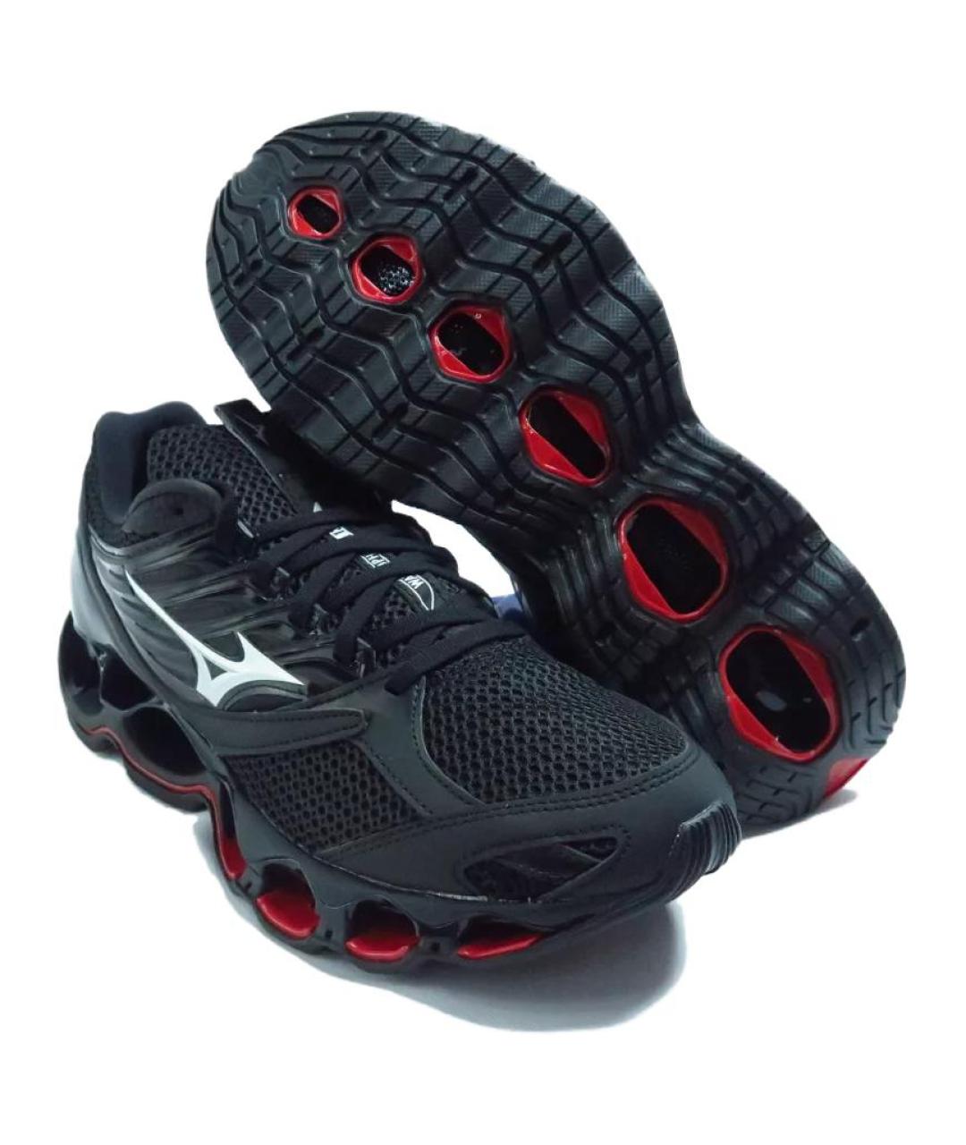 MIZUNO Черные низкие кроссовки / кеды, фото 6