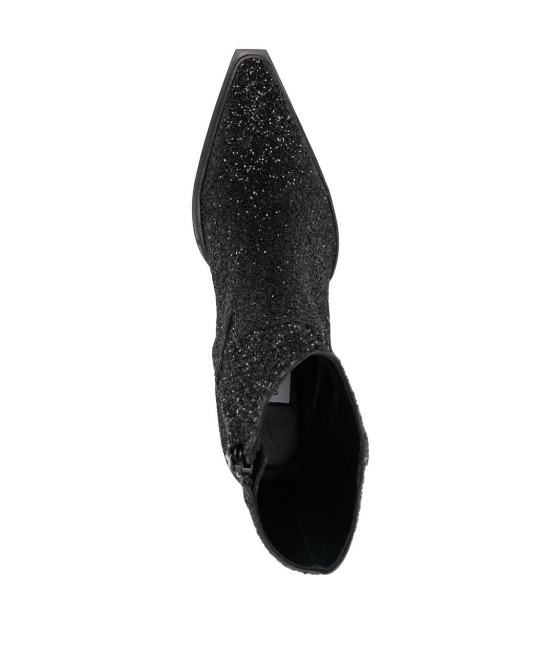 JIMMY CHOO Черные кожаные ботинки, фото 4