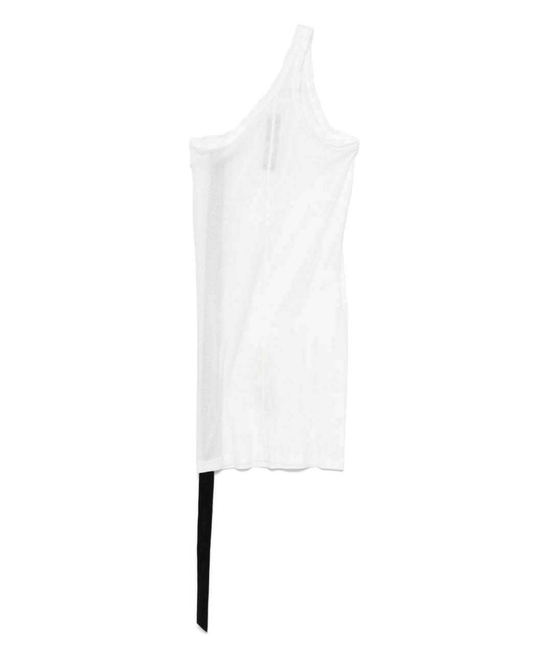 RICK OWENS DRKSHDW Белая хлопковая майка, фото 2