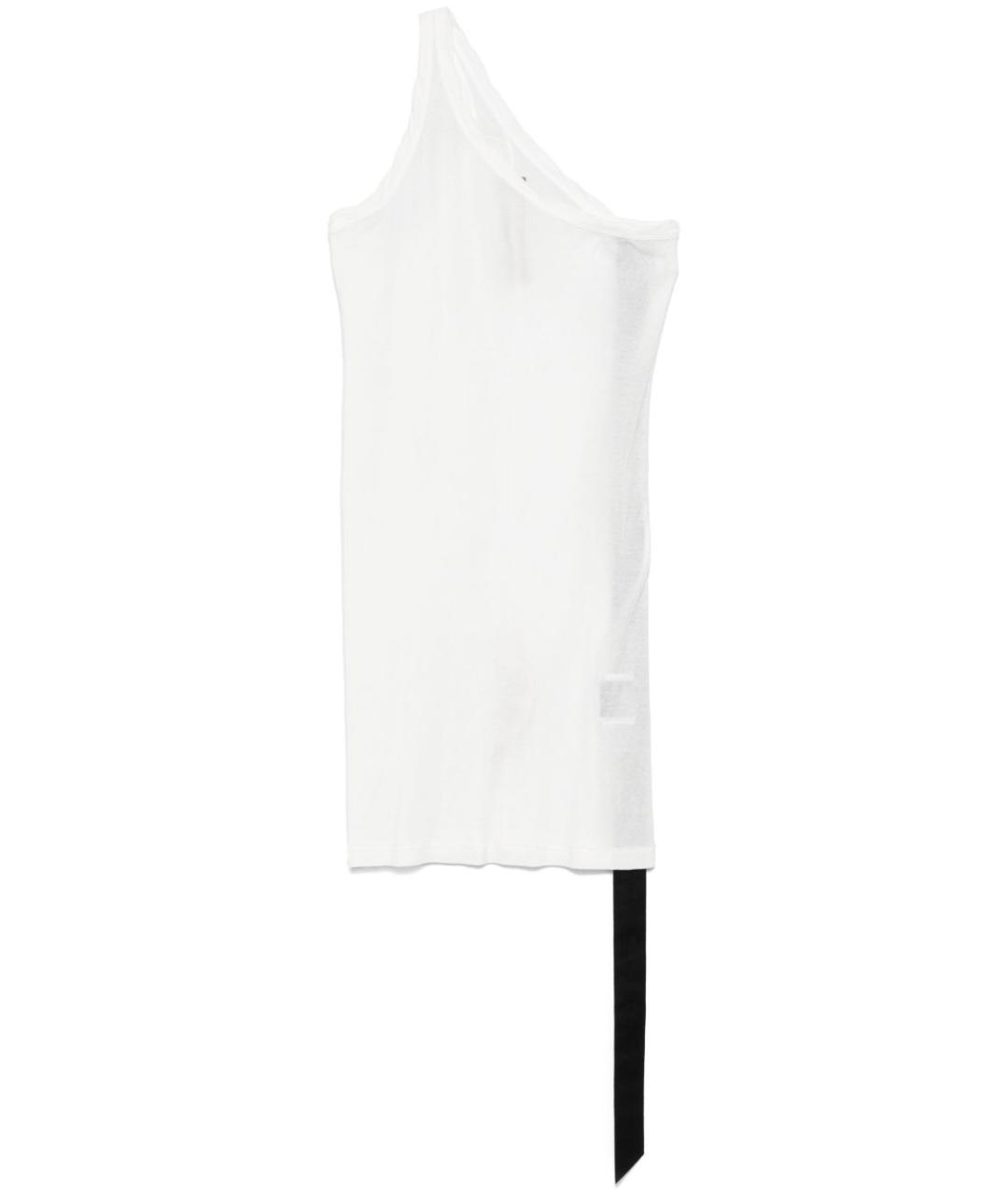 RICK OWENS DRKSHDW Белая хлопковая майка, фото 1