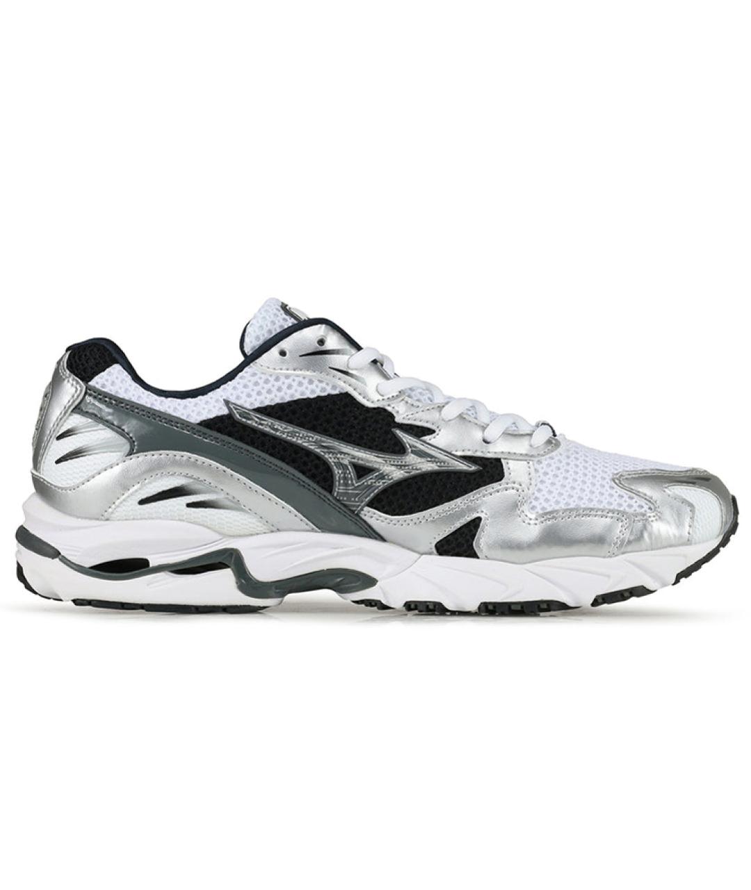 MIZUNO Серебряные низкие кроссовки / кеды, фото 1