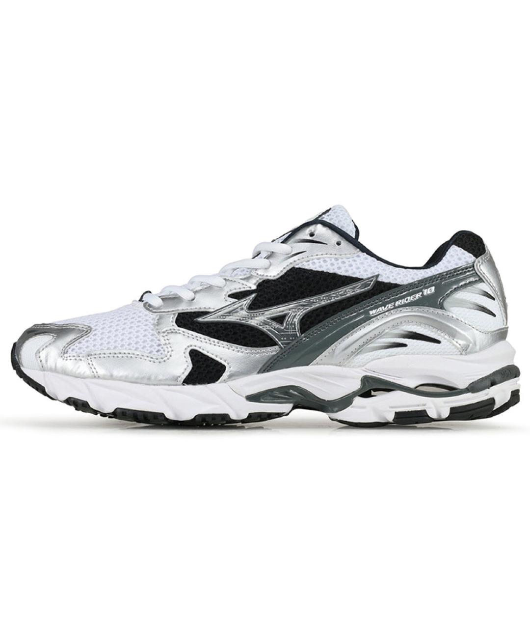 MIZUNO Серебряные низкие кроссовки / кеды, фото 2