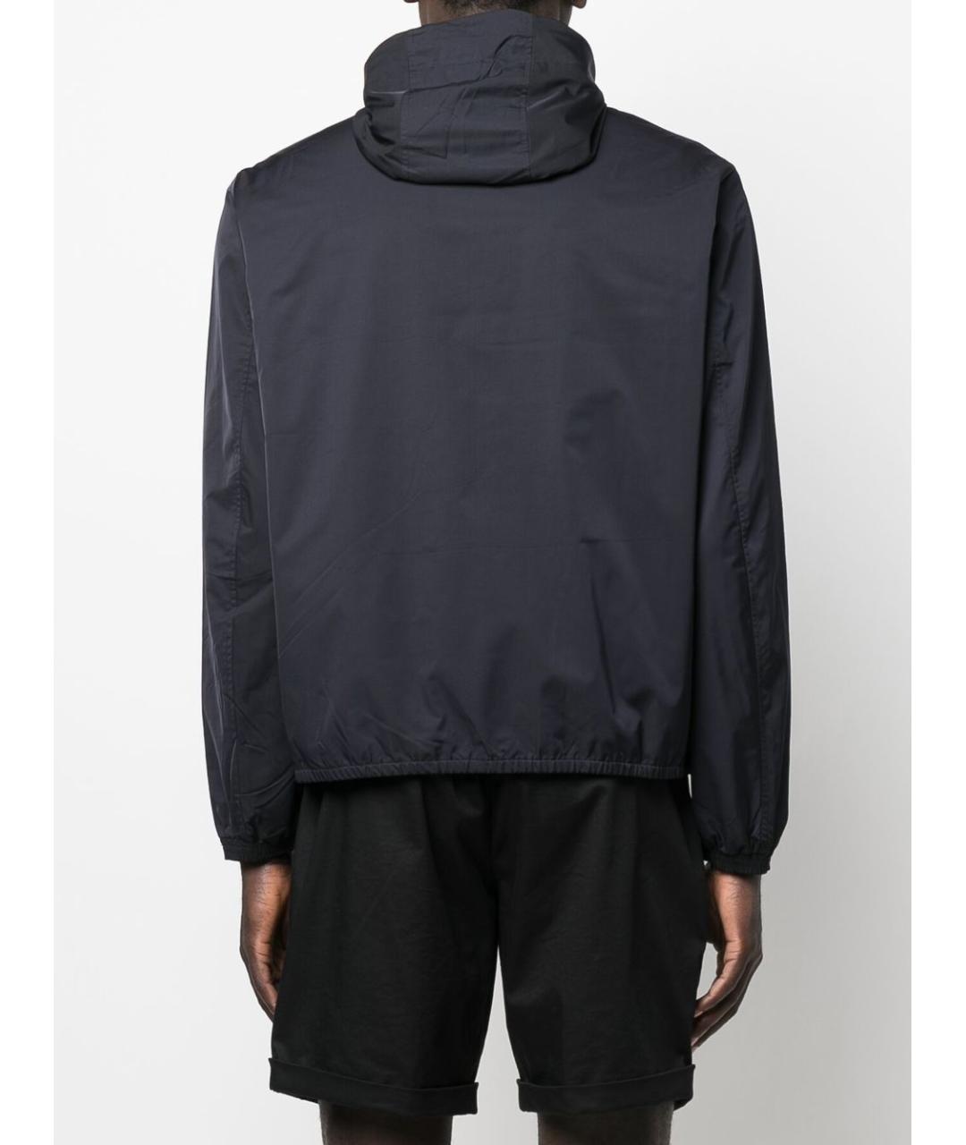 EMPORIO ARMANI Синяя полиэстеровая куртка, фото 3