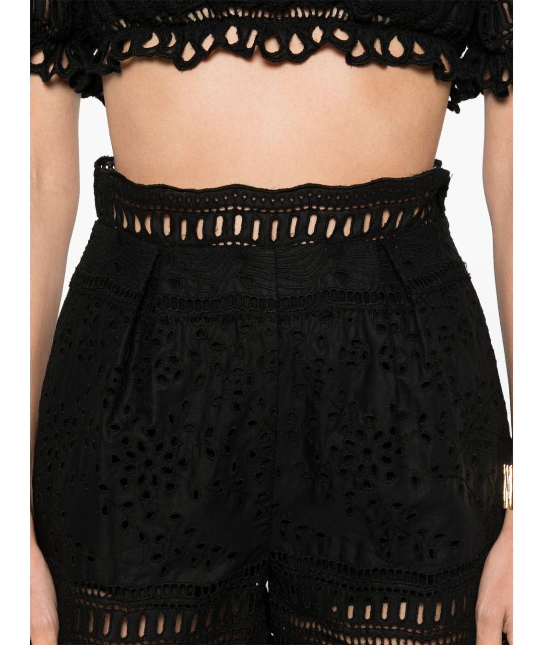 ERMANNO SCERVINO Черные шорты, фото 3