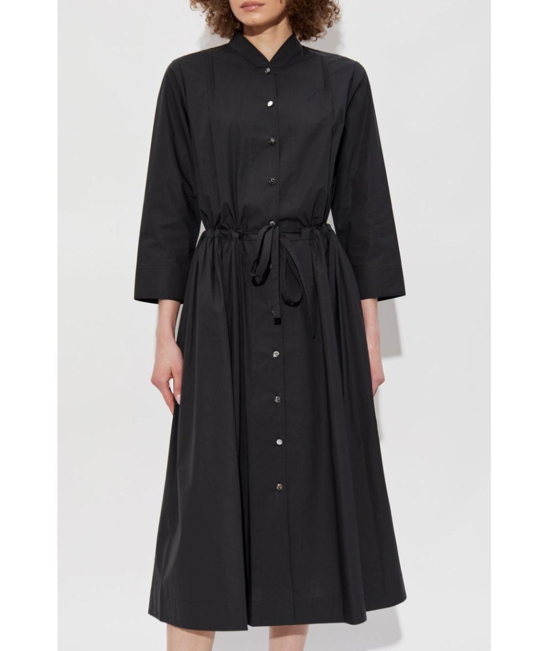 TORY BURCH Черное хлопковое платье, фото 2