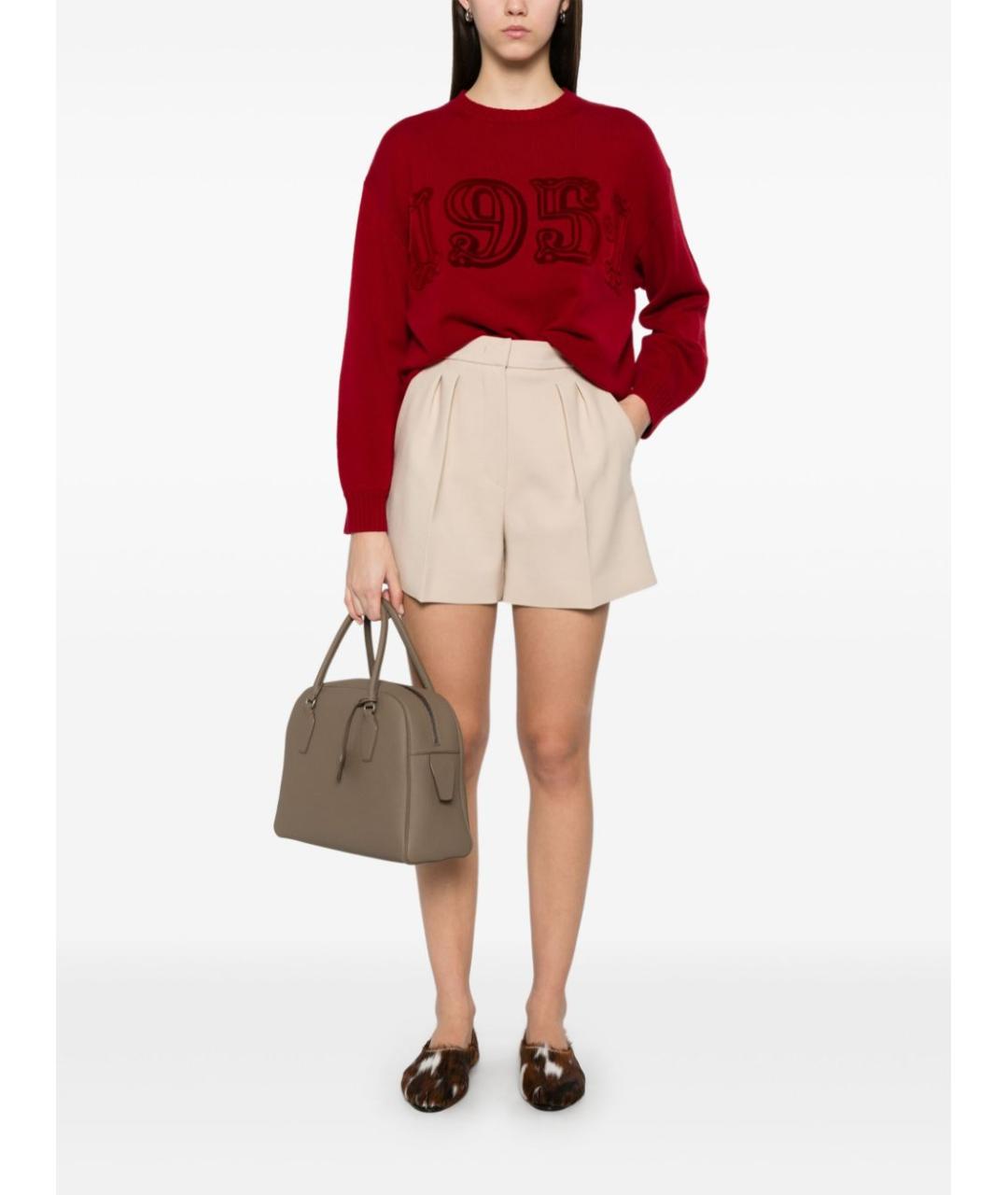 MAX MARA Красный джемпер / свитер, фото 4