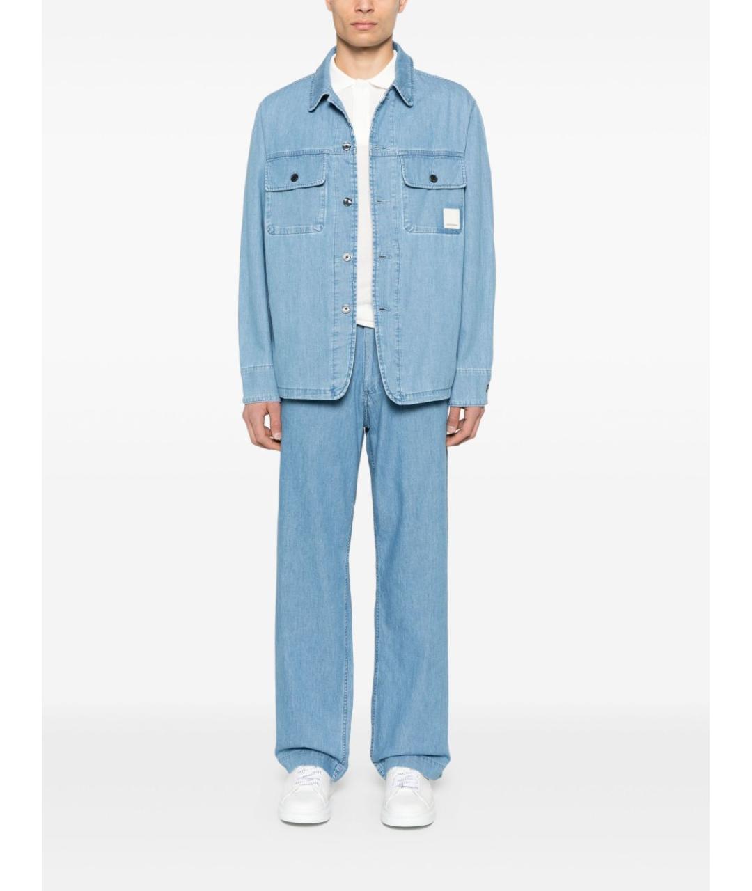 EMPORIO ARMANI Белая хлопковая футболка, фото 3