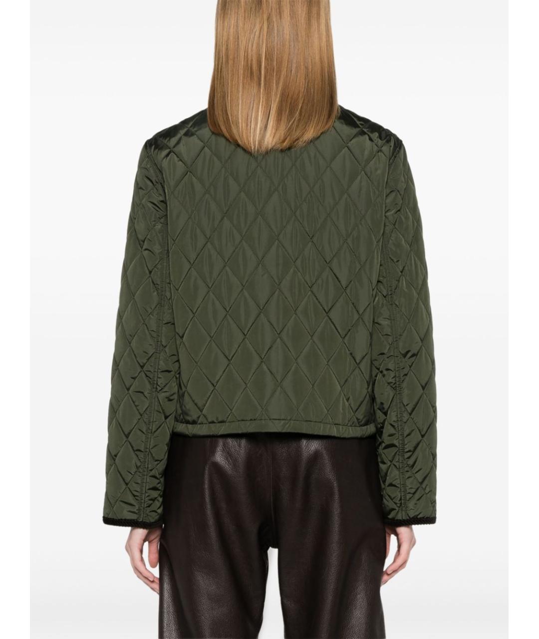 BURBERRY Зеленая куртка, фото 5
