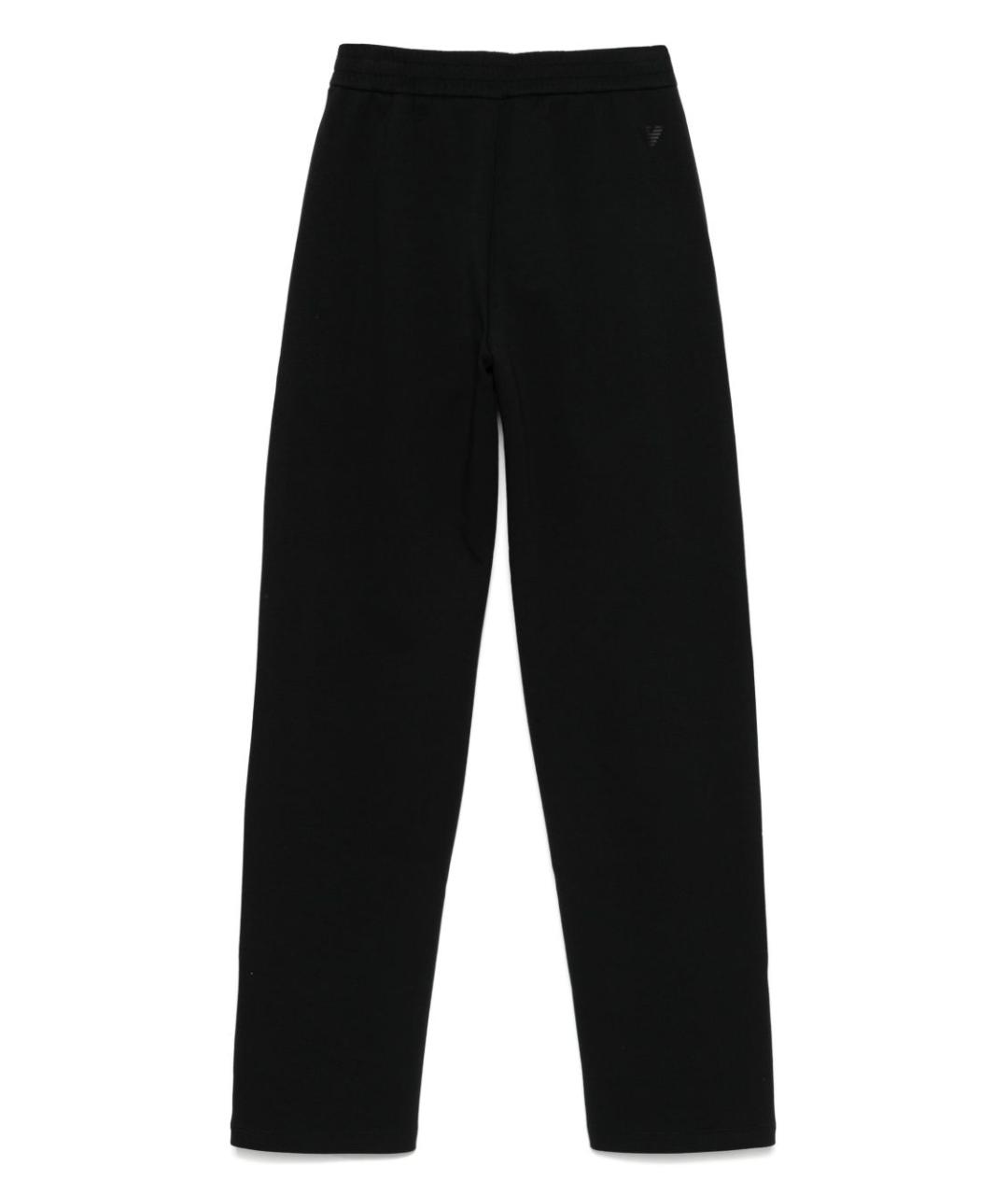 EMPORIO ARMANI Черные прямые брюки, фото 2