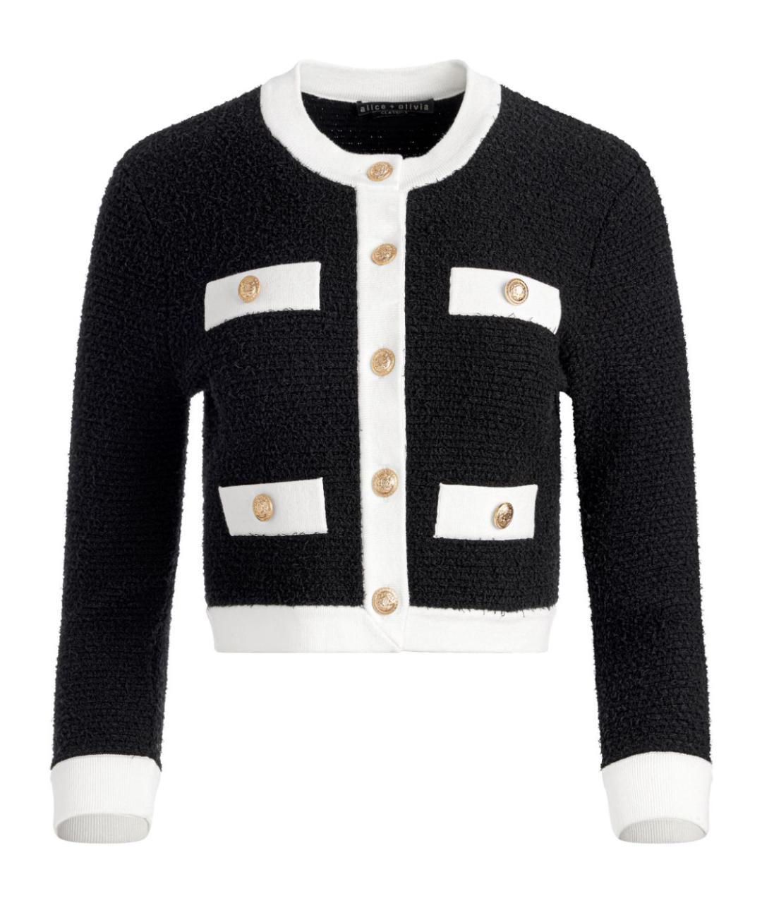 ALICE+OLIVIA Черный жакет/пиджак, фото 1